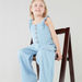Juniors Polka Dot Printed Sleeveless Romper with Ruffle Detail-Rompers%2C Dungarees and Jumpsuits-thumbnail-2