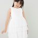 Juniors Sleeveless Mesh Dress with Floral Applique Detail-Dresses%2C Gowns and Frocks-thumbnail-3
