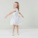 Juniors Lace Dress with Short Sleeves and Round Neck-Dresses%2C Gowns and Frocks-thumbnail-2