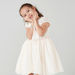 Juniors Textured A-line Dress with Applique-Dresses%2C Gowns and Frocks-thumbnail-1