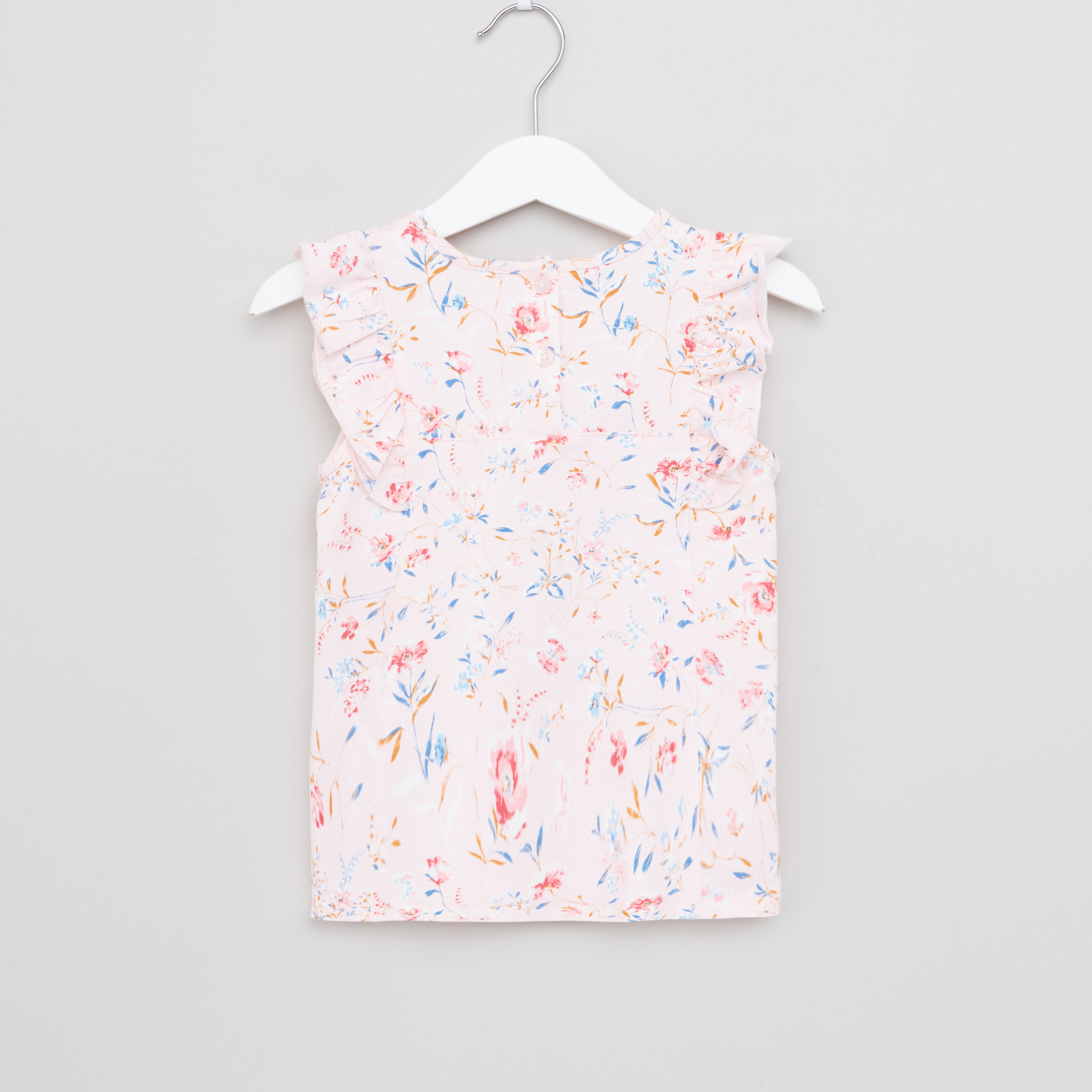Eligo Floral Printed Round Neck Top-girls-clothing-blousesandshirts-image-3