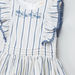 Eligo Striped Pom-Pom Detail Dress-Dresses%2C Gowns and Frocks-thumbnail-1