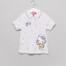 Hello Kitty Printed Polo Neck T-shirt-T Shirts-thumbnail-0