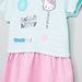 Hello Kitty Printed Short Sleeves Dress-Dresses%2C Gowns and Frocks-thumbnail-1