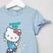 Hello Kitty Printed Round Neck Short Sleeves Dress-Dresses%2C Gowns and Frocks-thumbnail-1