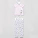 Hello Kitty Printed Top with Jog Pants-Nightwear-thumbnail-0