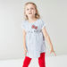 Sanrio Hello Kitty Striped Tunic with Contrast Leggings-Clothes Sets-thumbnail-1