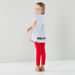 Sanrio Hello Kitty Striped Tunic with Contrast Leggings-Clothes Sets-thumbnail-2