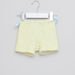 Juniors Printed Short Sleeves Swimwear Top with Shorts-Swimwear-thumbnail-4