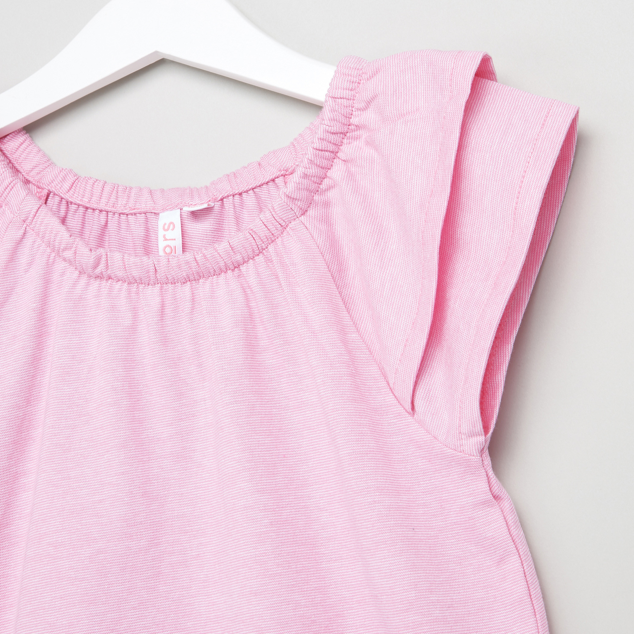 Junior Striped Round Neck Top-girls-clothing-blousesandshirts-image-2