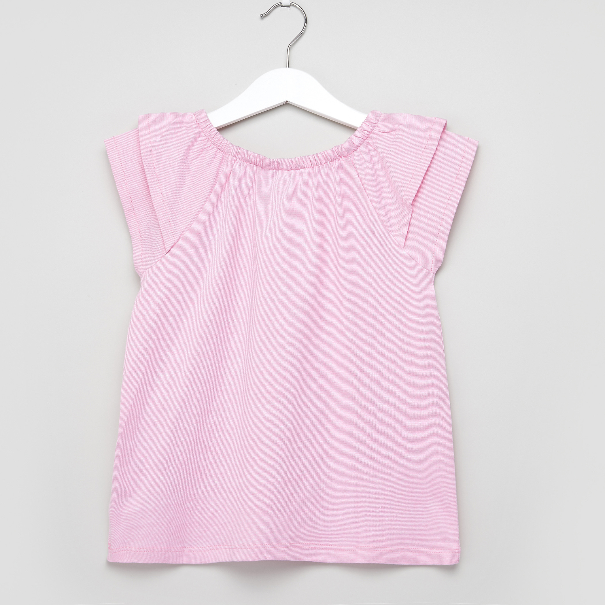Junior Striped Round Neck Top-girls-clothing-blousesandshirts-image-3