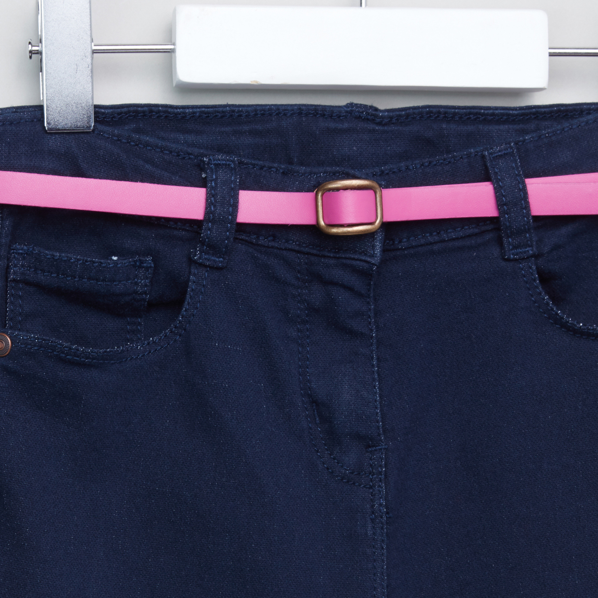 Juniors Belted Straight Leg Denim Pants-girls-clothing-bottoms-jeansandjeggings-image-2