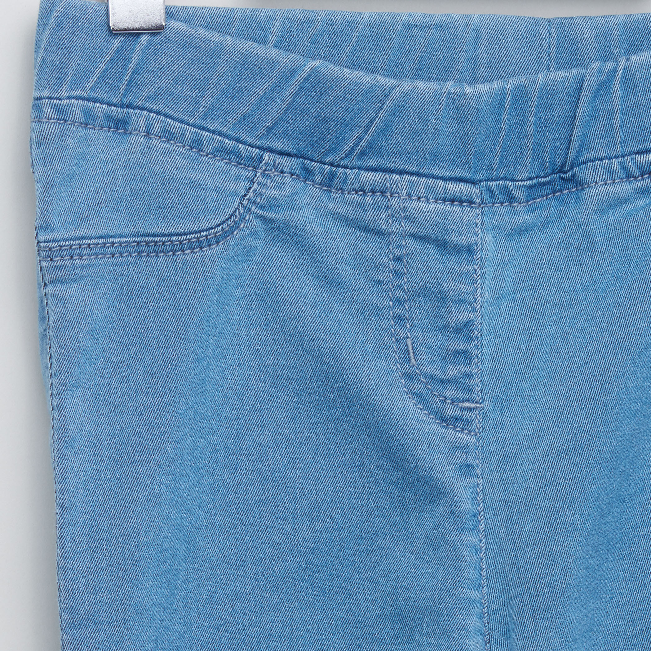 Juniors Pocket Detail Denim Pants-girls-clothing-bottoms-jeansandjeggings-image-2