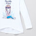 Juniors Graphic Printed Long Sleeves T-shirt-T Shirts-thumbnail-1