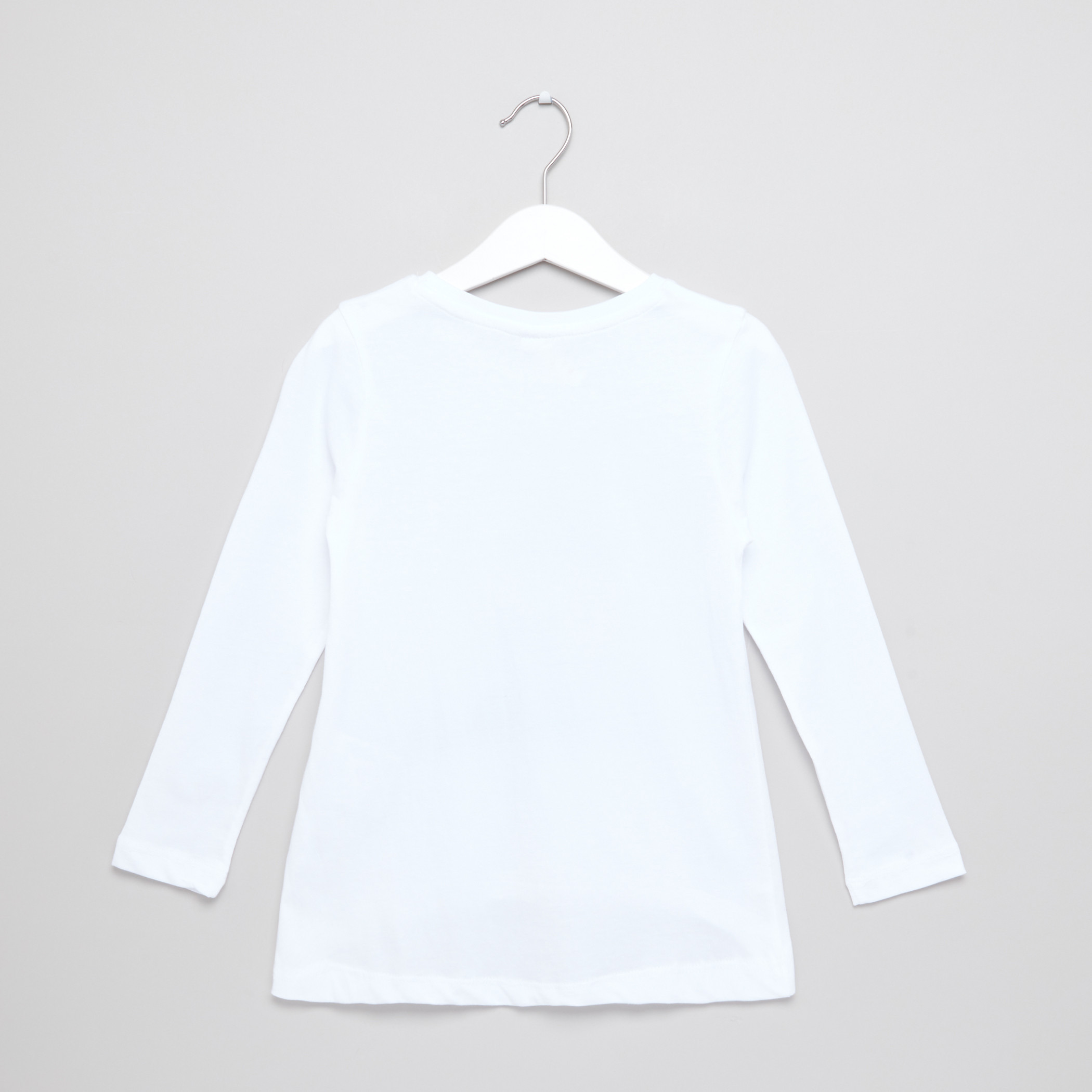 Juniors Graphic Printed Long Sleeves T-Shirt-girls-clothing-schoolwear-tshirts-image-3
