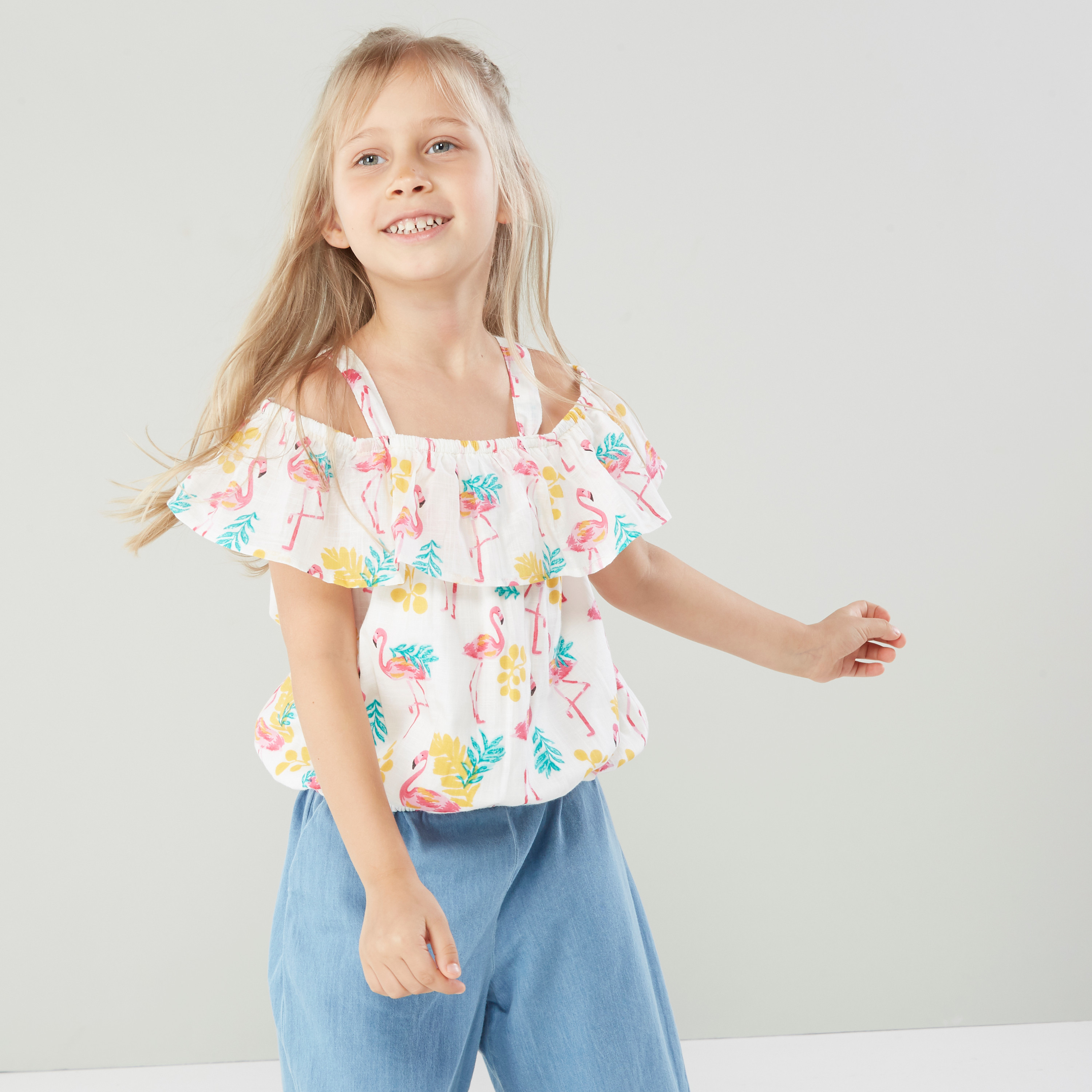 Cold shoulder junior tops best sale