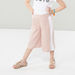 Juniors Ribbed Pants with Contrast Panel-Pants-thumbnail-2