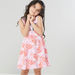 Juniors Printed Sleeveless Dress with Sequin Detail-Dresses%2C Gowns and Frocks-thumbnail-1