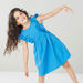 Juniors Solid Sleeveless A-line Dress with Ruffle Detail-Dresses%2C Gowns and Frocks-thumbnail-1