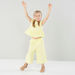 Juniors Checked Round Neck Top and Pyjama Set-Clothes Sets-thumbnail-0