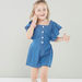 Juniors Playsuit with Ruffled Sleeves-Dresses%2C Gowns and Frocks-thumbnail-3