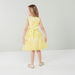 Juniors Sleeveless Lace Dress with Tie Ups-Dresses%2C Gowns and Frocks-thumbnail-3