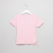 Juniors Graphic Printed Round Neck Short Sleeves T-shirt-T Shirts-thumbnail-2