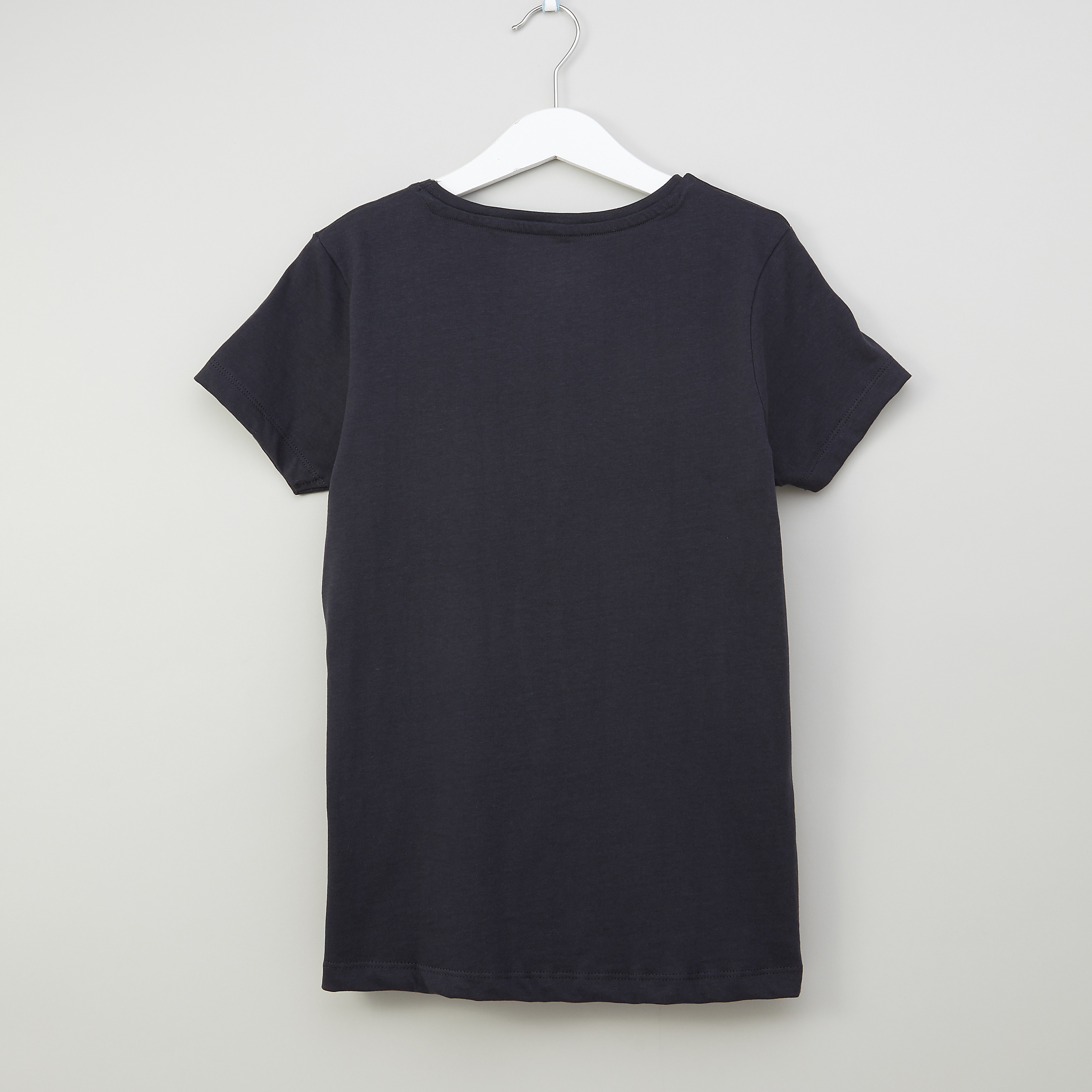 تيشيرت بياقة مستديرة وأكمام قصيرة مع طبعات من بوش-girls-clothing-schoolwear-tshirts-image-3