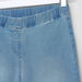 Posh Denim Pants with Pocket Detail and Elasticised Waistband-Jeans and Jeggings-thumbnail-1