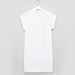 Posh Printed Sequin Detail High Low T-shirt-T Shirts-thumbnail-2
