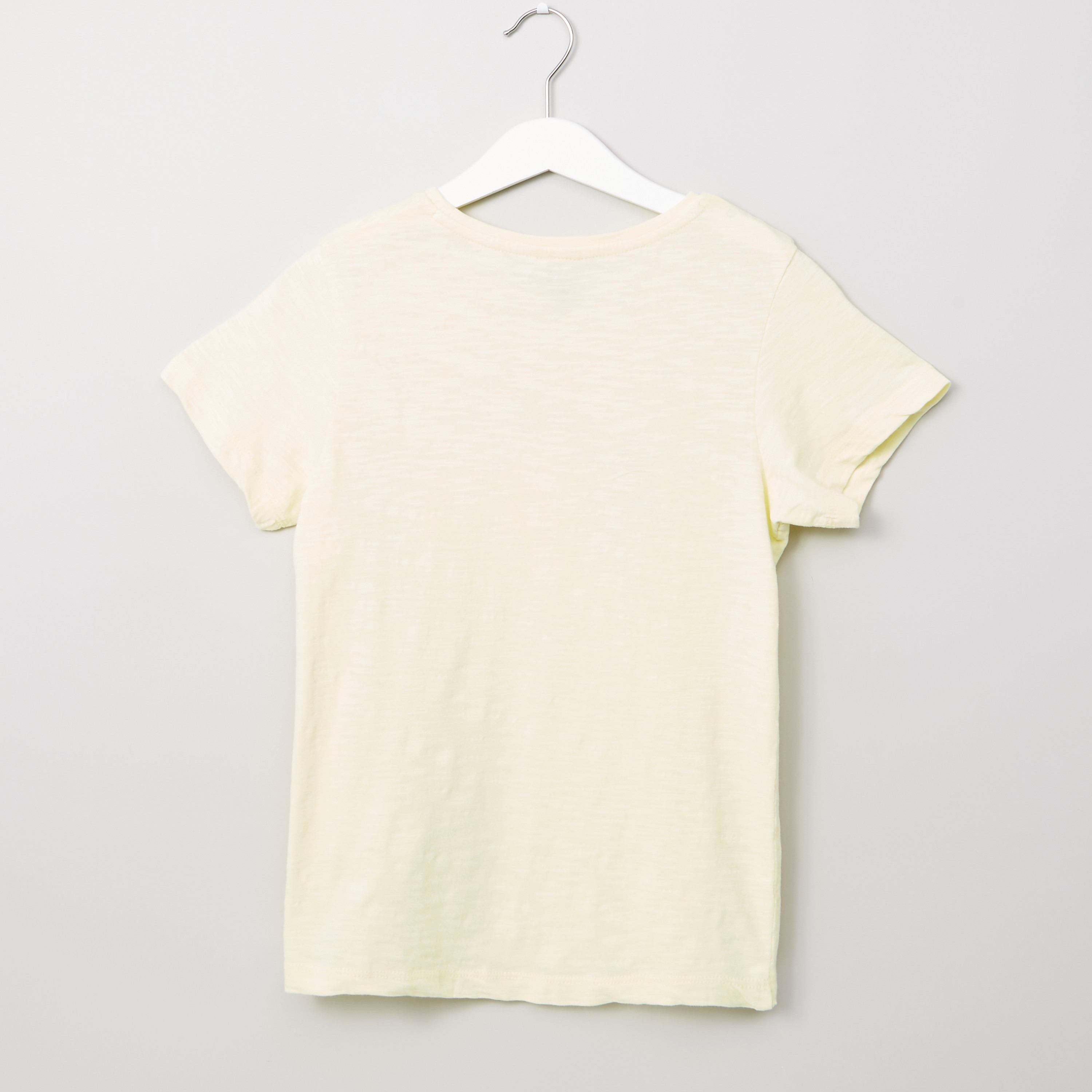 تيشيرت بتفاصيل ترتر من بوش.-girls-clothing-tshirts-image-3