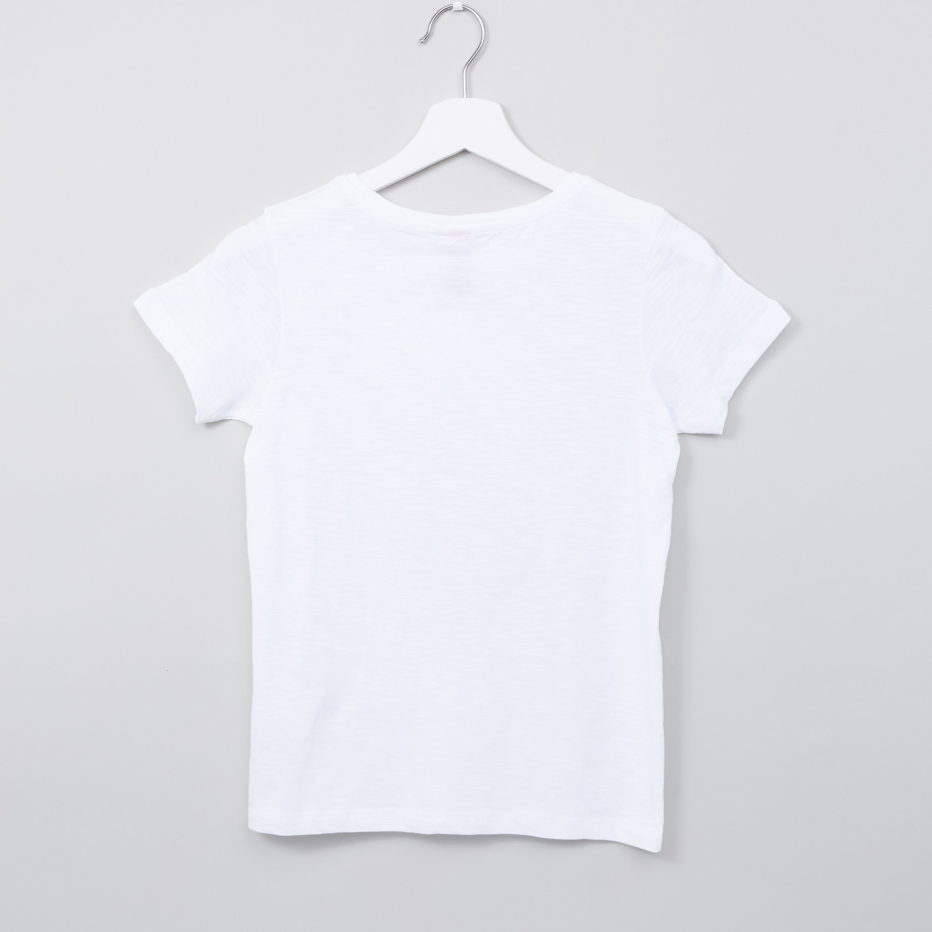 تيشيرت من الترتر بأكمام قصيرة من بوش كلوذينج-girls-clothing-schoolwear-tshirts-image-3