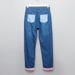 Posh Pocket Detail Jeans with Contrasting Cuffs-Jeans and Jeggings-thumbnail-2