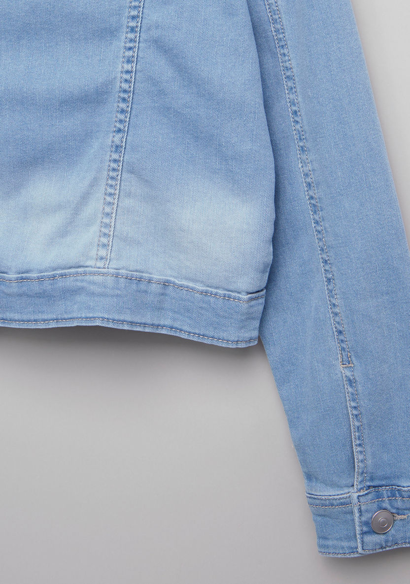 Posh Long Sleeves Pocket Detail Jacket-Coats and Jackets-image-3