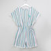 Posh Striped Short Sleeves Playsuit-Rompers%2C Dungarees and Jumpsuits-thumbnail-0
