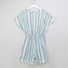 Posh Striped Short Sleeves Playsuit-Rompers%2C Dungarees and Jumpsuits-thumbnail-2