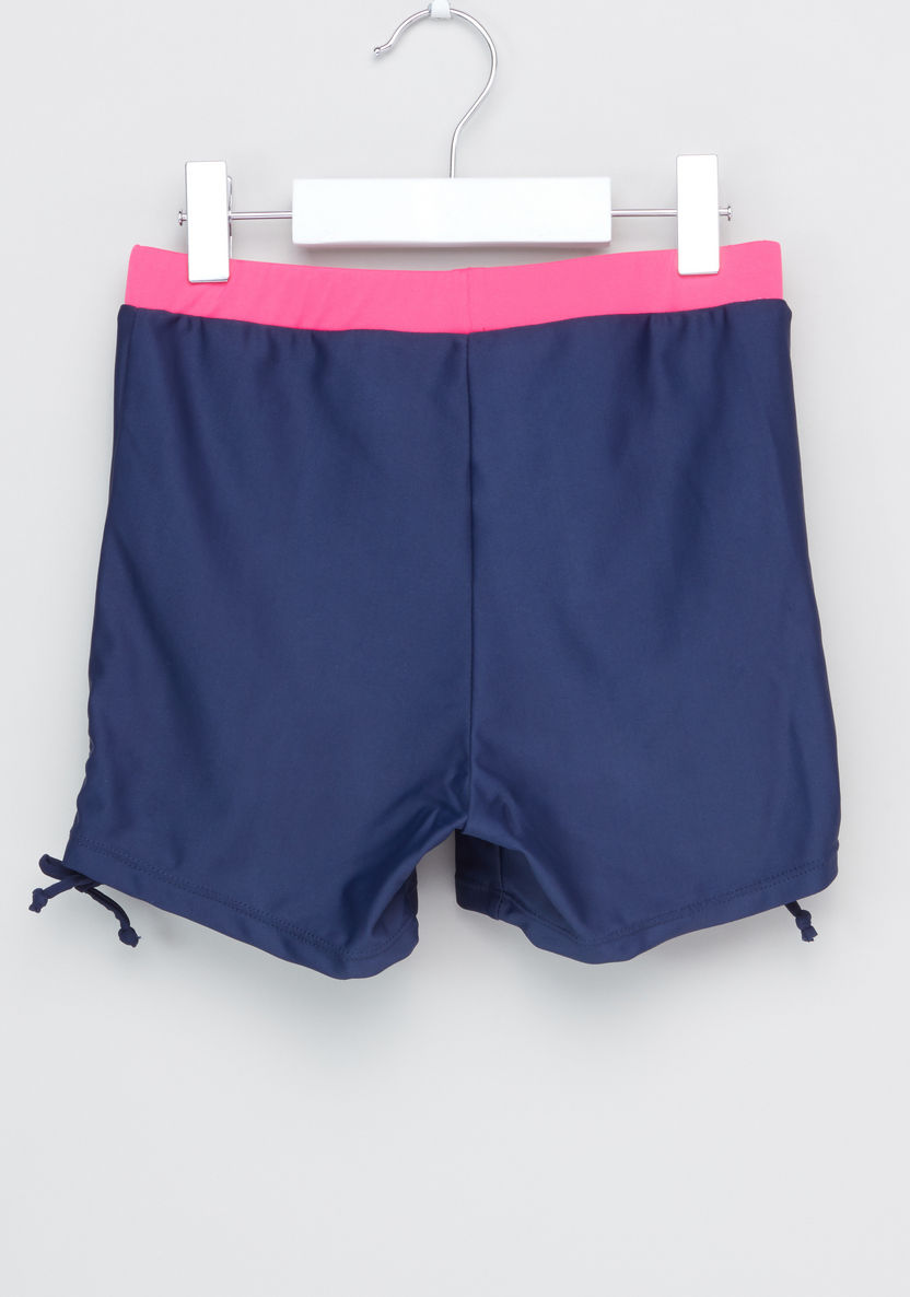 Posh Raglan Sleeves Rash Guard Jacket with Shorts-Swimwear-image-6