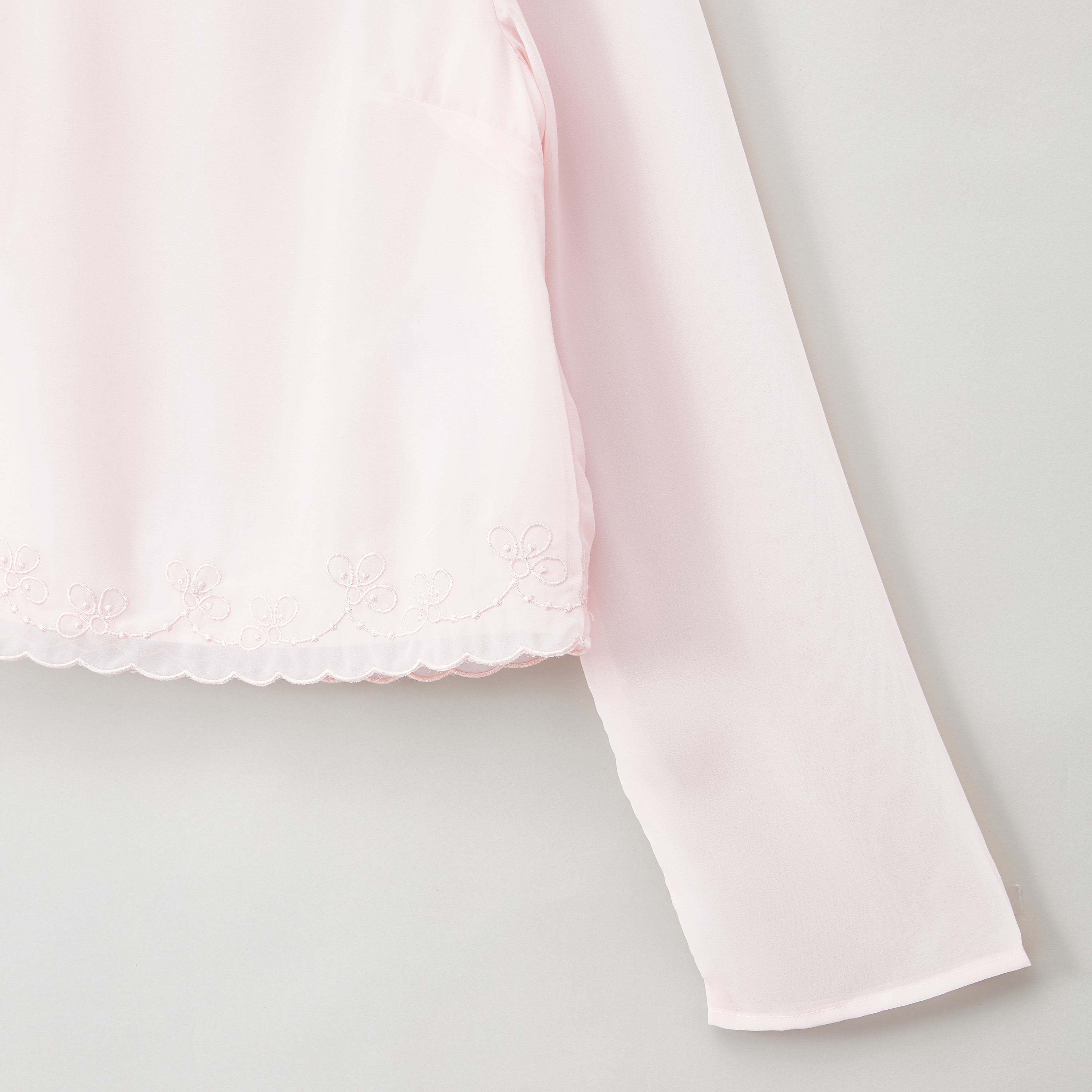 Posh Clothing Embroidered Chiffon Top and Culotte Set-girls-clothing-setsandcoords-image-3