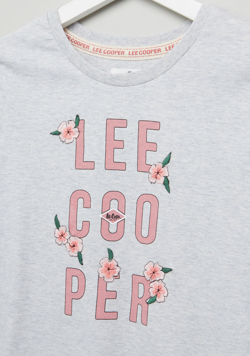 Lee Cooper Printed Long Sleeves T-shirt-T Shirts-image-1