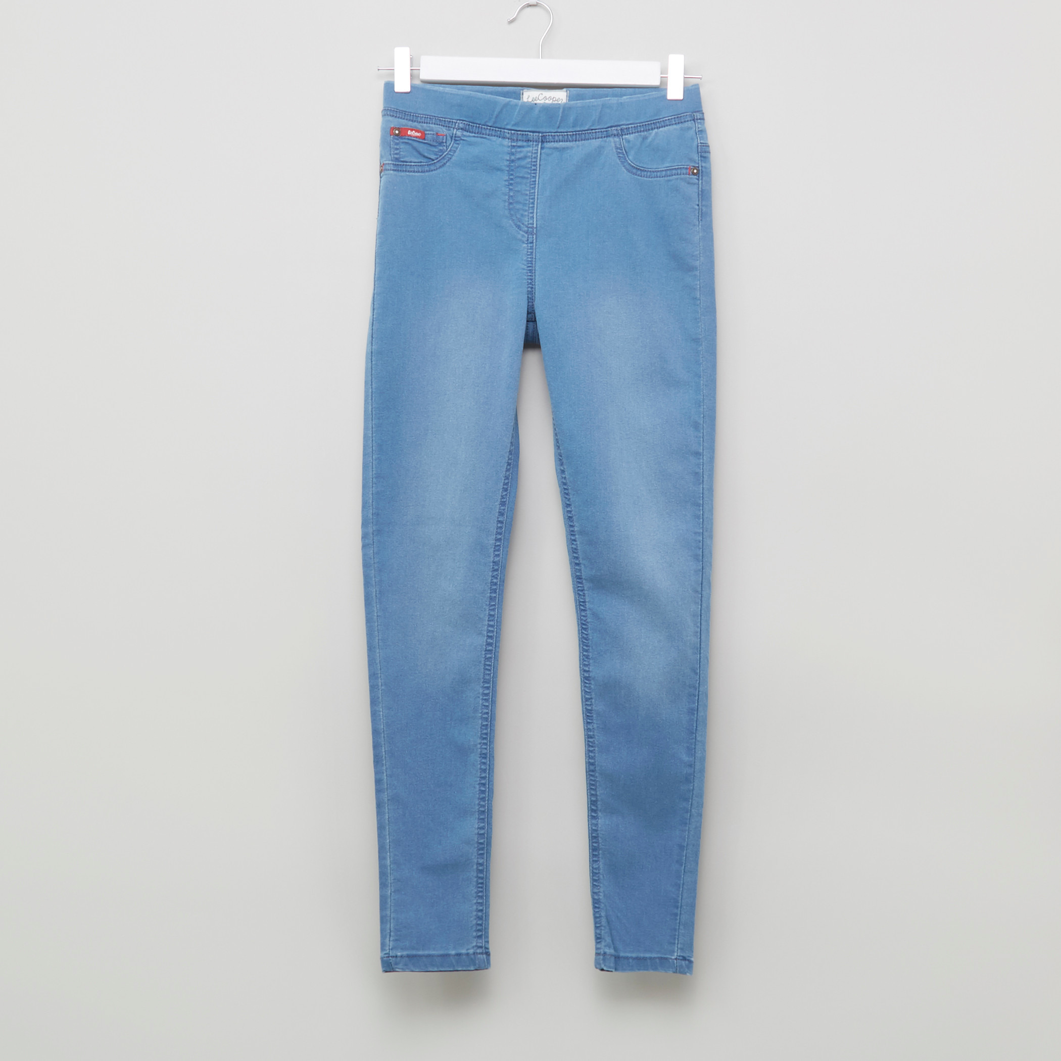 Lee Cooper Denim Pants with Pocket Detail-girls-clothing-bottoms-jeansandjeggings-image-1