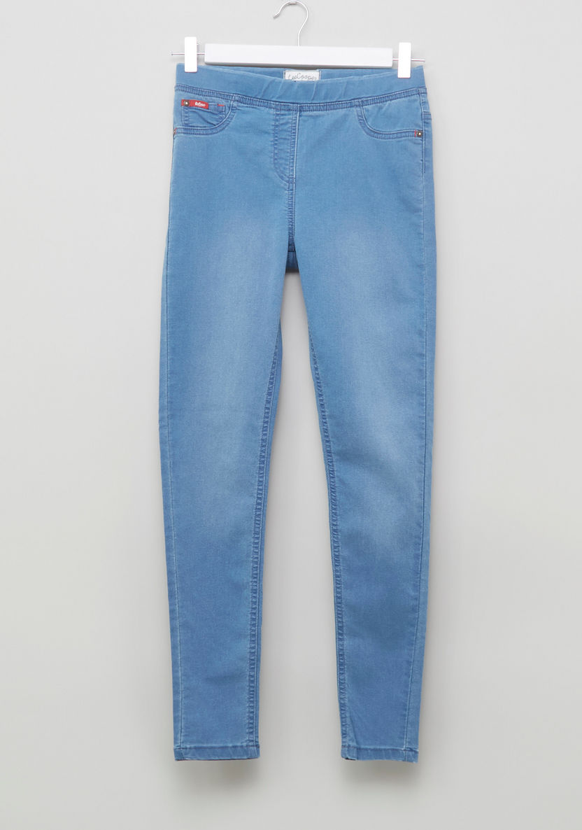 Lee Cooper Denim Pants with Pocket Detail-Jeans and Jeggings-image-0
