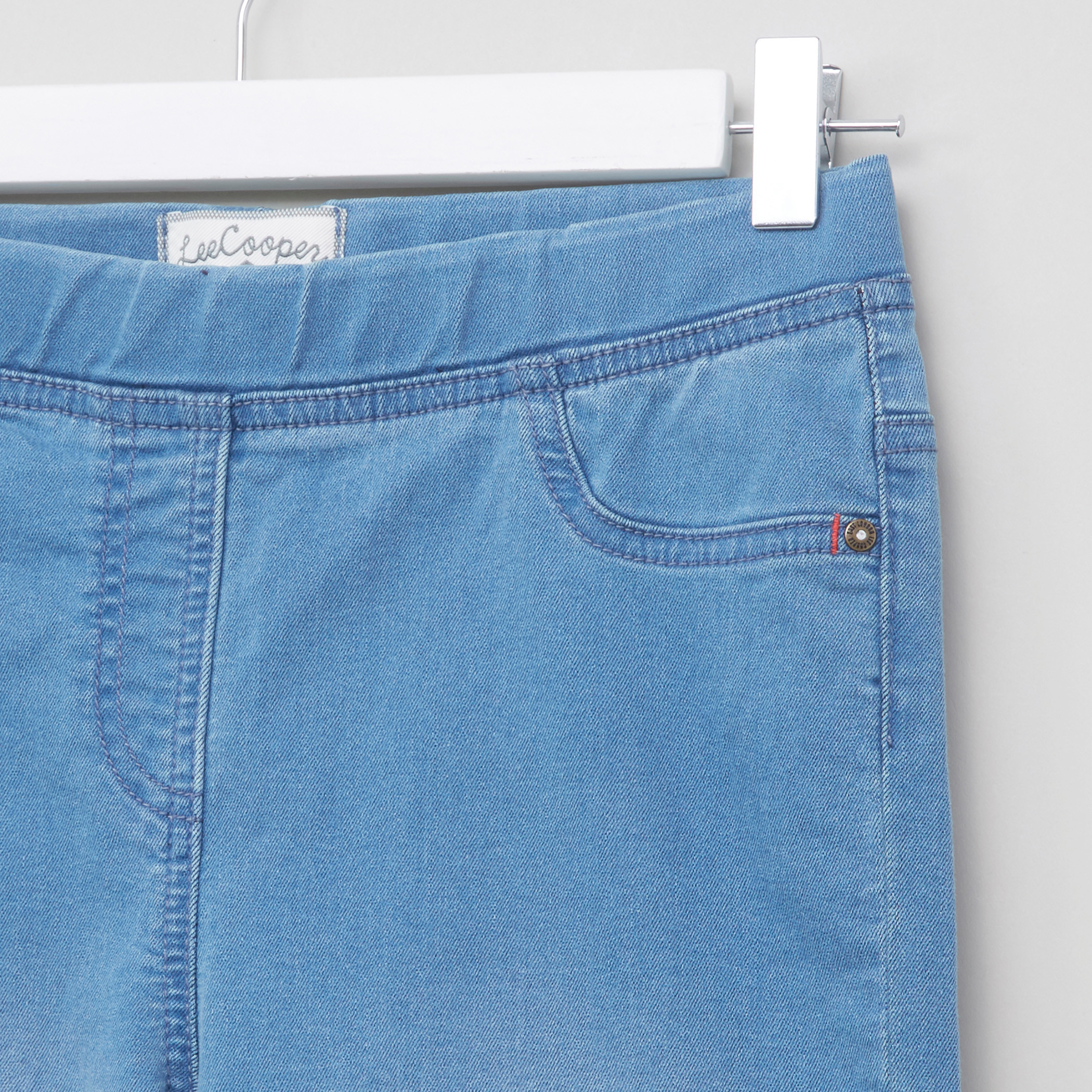 Lee Cooper Denim Pants with Pocket Detail-girls-clothing-bottoms-jeansandjeggings-image-2