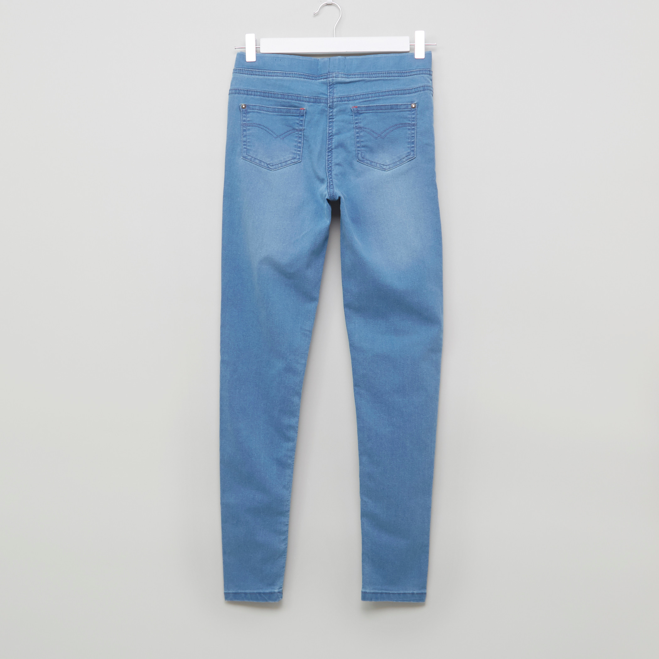 Lee Cooper Denim Pants with Pocket Detail-girls-clothing-bottoms-jeansandjeggings-image-3