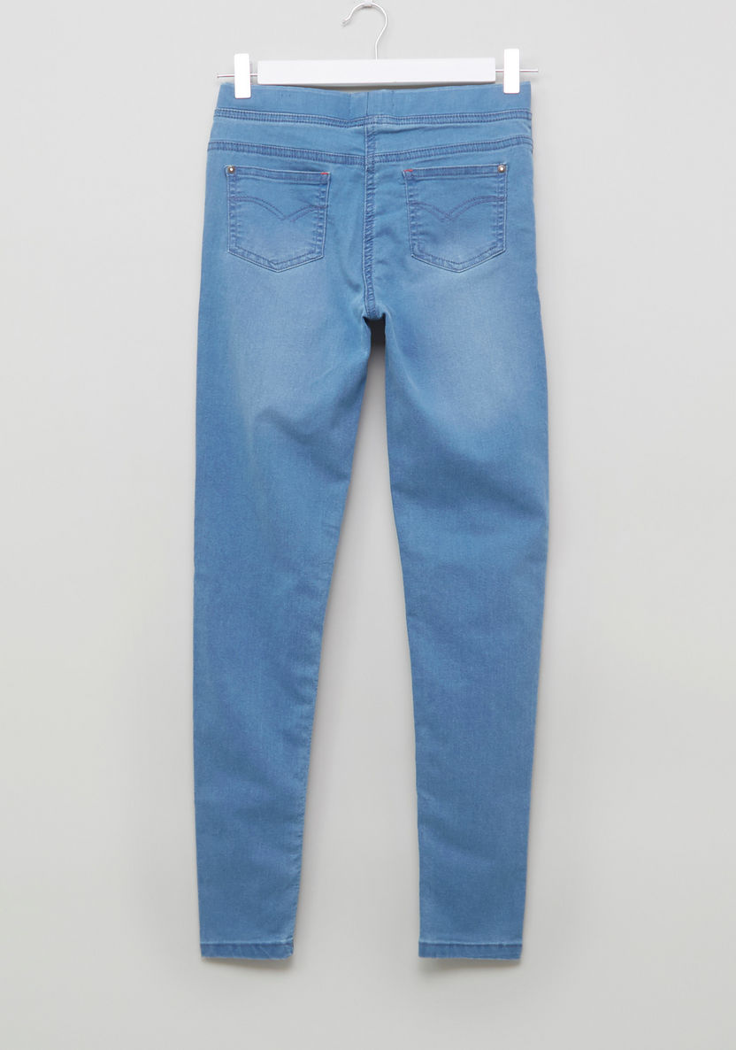 Lee Cooper Denim Pants with Pocket Detail-Jeans and Jeggings-image-2