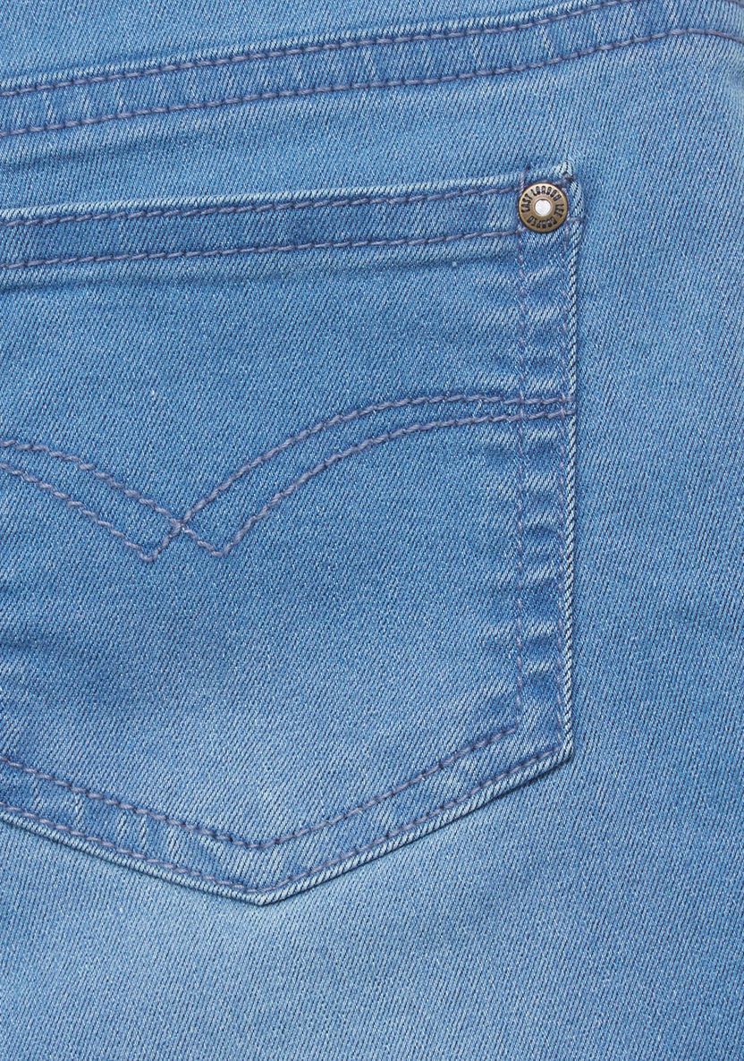 Lee Cooper Denim Pants with Pocket Detail-Jeans and Jeggings-image-3