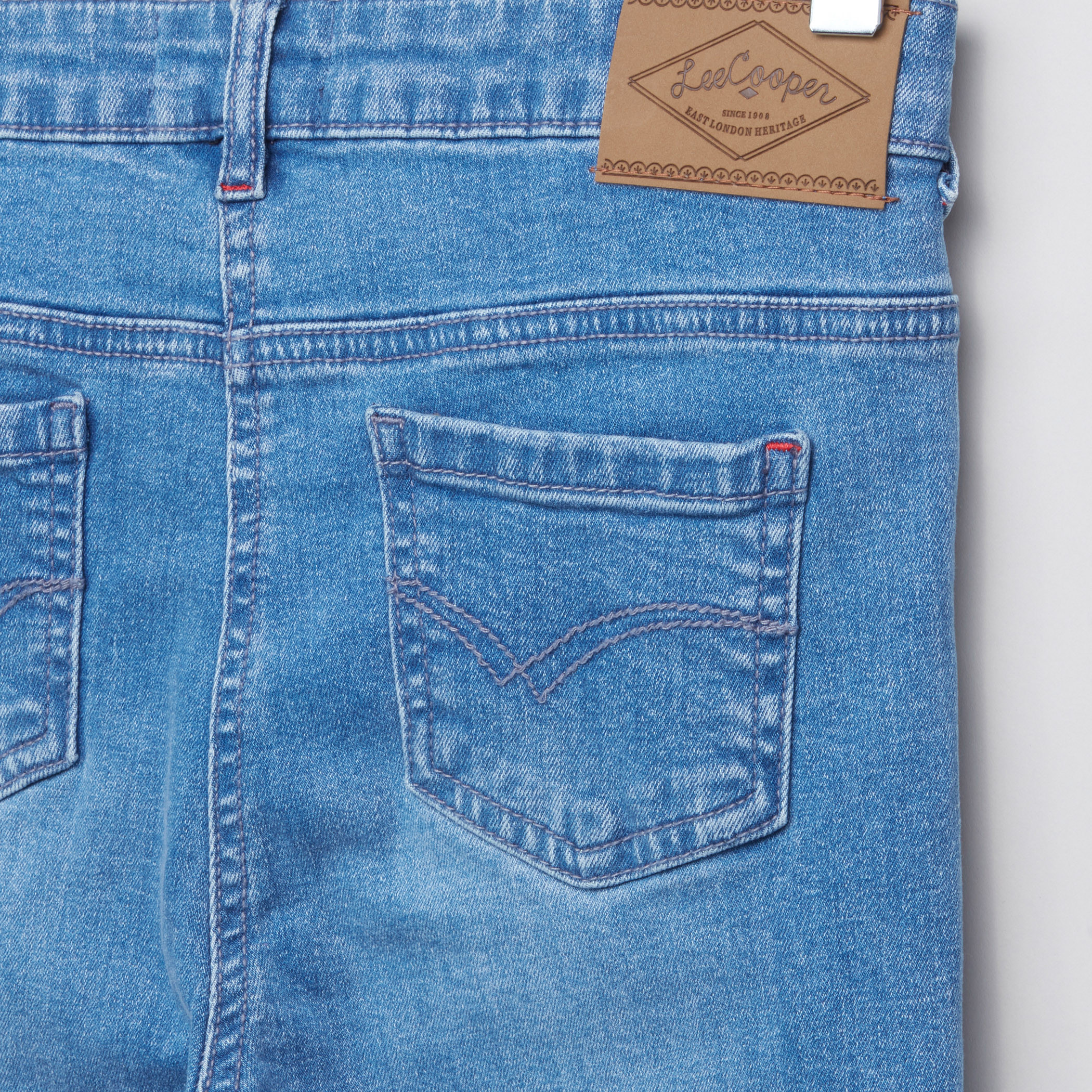 Lee Cooper Full Length Jeans with Pocket Detail-girls-clothing-bottoms-jeansandjeggings-image-4