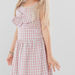 Lee Cooper Sleeveless Checked A-line Dress-Dresses%2C Gowns and Frocks-thumbnail-1