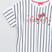 Hello Kitty Striped Short Sleeves T-shirt-T Shirts-thumbnail-1