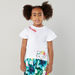 Hello Kitty Printed Top with Frill Detail and Short Sleeves-Blouses-thumbnail-1