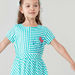 Hello Kitty Striped Short Sleeves Dress-Dresses%2C Gowns and Frocks-thumbnail-1